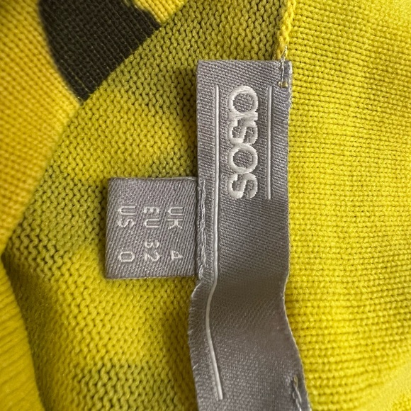 yellow leopard print skirt and sweater - Picture 5 of 9